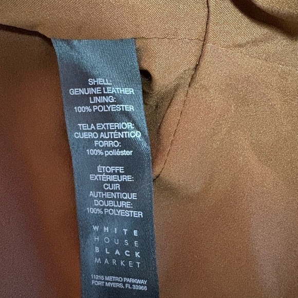 Brown Suede Women's Jacket - Picture 5 of 7